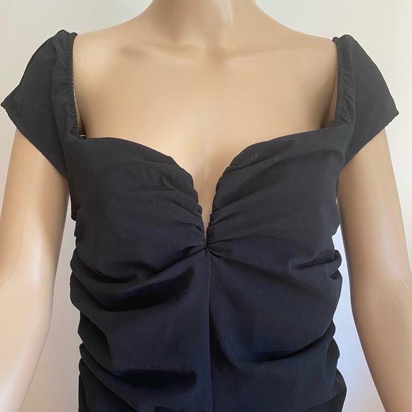 NWT! Black pencil dress, size L - Picture 4 of 4